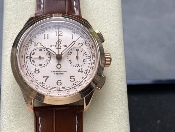 Breitling Premier B09 Silver Chronograph