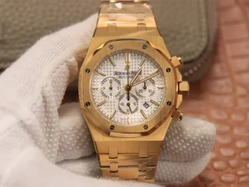Audemars Piguet Royal Oak Chronograph  Rose Gold on 904L Steel - 1:1 Superclone