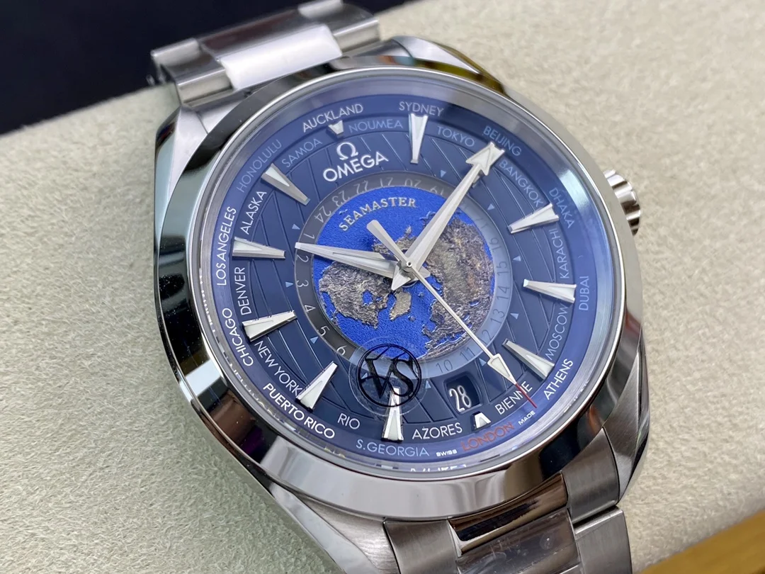 Omega Aqua Terra 150M - Co-Axial Master Chronometer GMT Worldtimer 43 mm