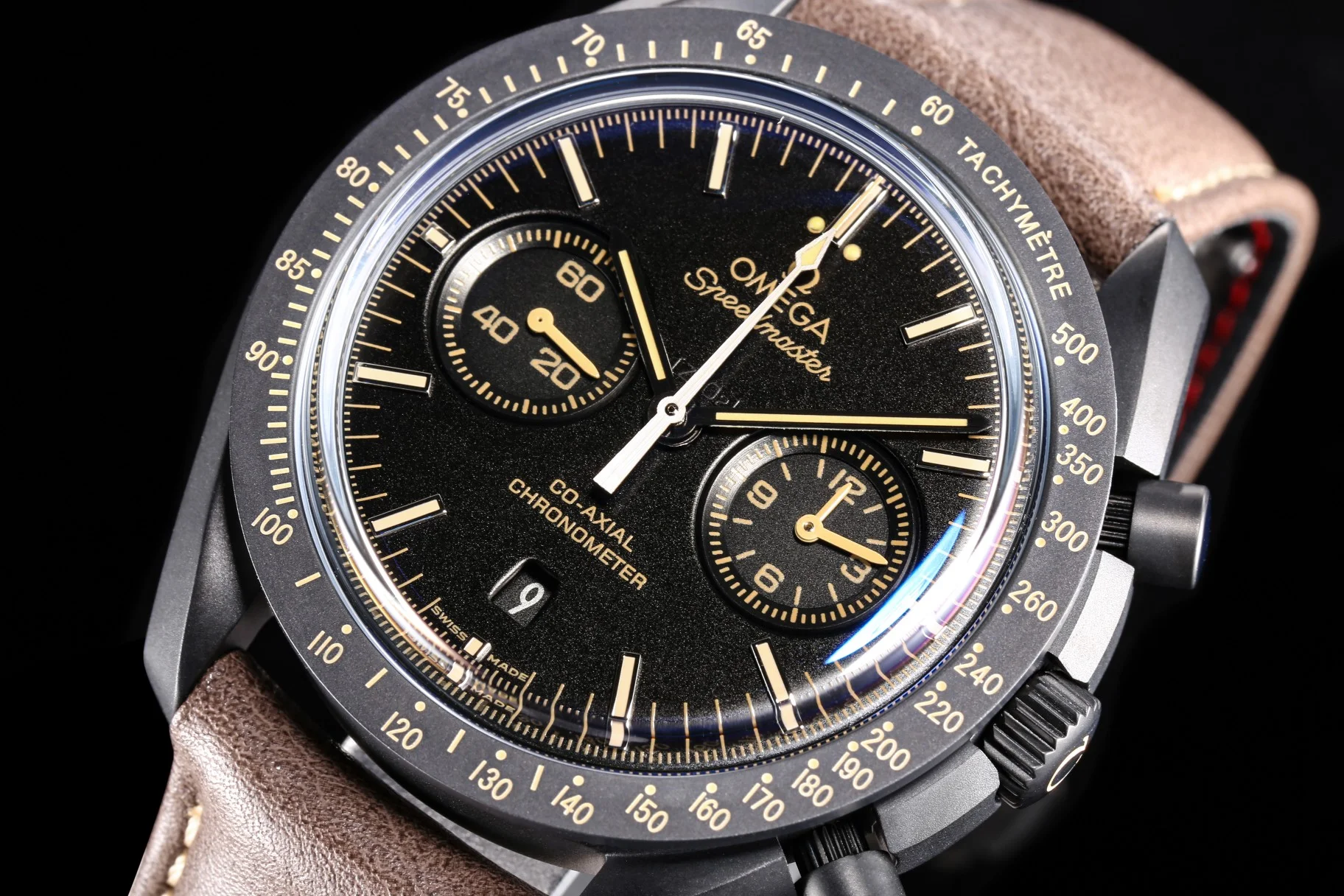 Omega Super Series Moon Dark Face  reference number 431.53.41.21.01.001