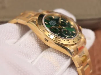 ROLEX COSMOGRAPH DAYTONA 116528 YELLOW GOLD ORIGINAL CAL.4130 MOVEMENT