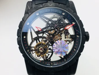 Roger Dubuis - Excalibur Spider DBEX0577 Carbon Fly Tourbillon 1:1 Superclone