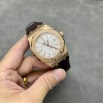 Audemars Piguet Royal Oak 1:1 White Dial Rose Gold – product image 1