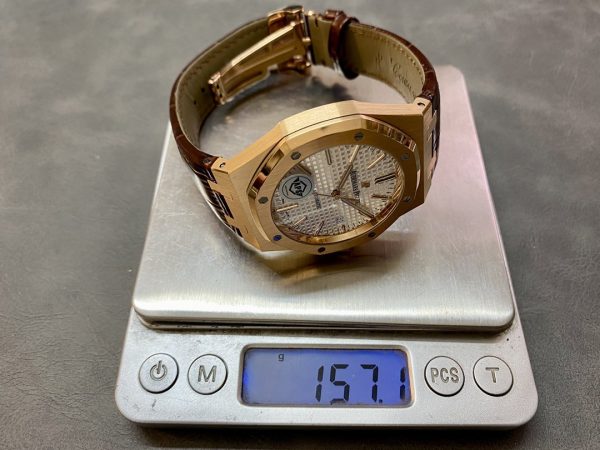 Audemars Piguet Royal Oak 1:1 White Dial Yellow Gold product image 2
