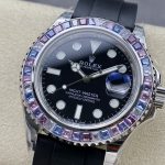 Yacht-Master 40 mm Pastel Rainbow Bezel Steel Case – product image 1