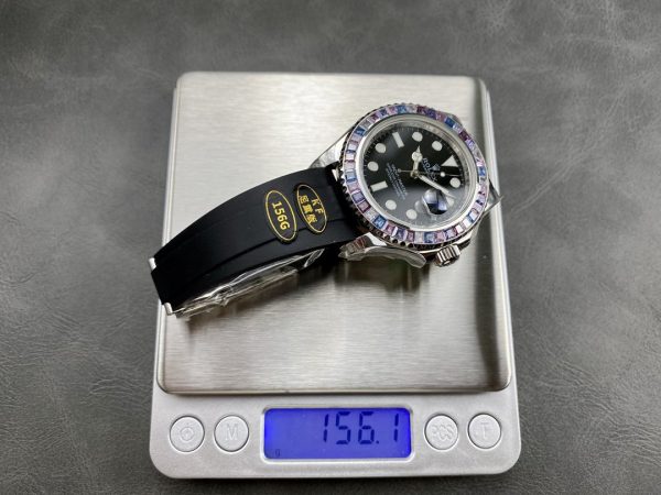 Yacht-Master 40 mm Pastel Rainbow Bezel Steel Case product image 2