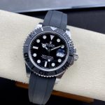 Yacht-Master 42mm Black Dial Steel Case & Rubber Strap – product image 1