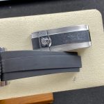Yacht-Master 42mm Black Dial Steel Case & Rubber Strap – product image 1