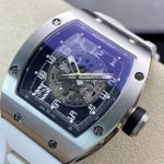 Richard Mille RM010 White Strap Skeleton Dial Automatic Watch – product image 1