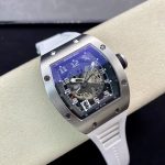 Richard Mille RM010 White Strap Skeleton Dial Automatic Watch – product image 1