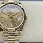 Day Date Rolex Weekly Journal 18K Gold Plated counter weight – product image 1