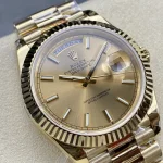 Day Date Rolex Weekly Journal 18K Gold Plated counter weight – product image 1