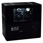 6 Watches Cabinet Winder Steel Safety With LCD Control Intelligent Alarm System – product image 1