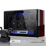 Luxury Automatic Watch Winder With Mabuchi Motor LCD Touch Screen and Remote – product image 1