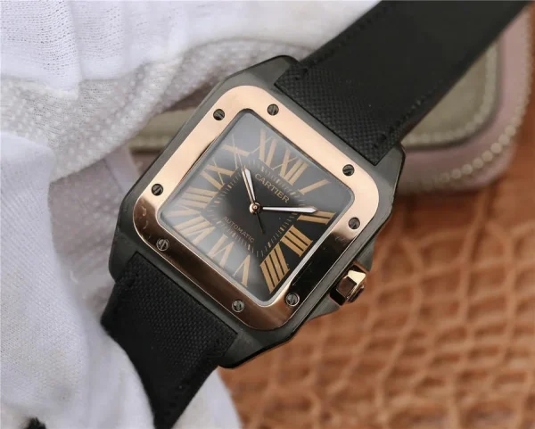 Cartier Santos 100 Pink Gold product image 2