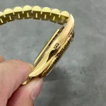 Day Date Rolex Weekly Journal 18K Yellow Gold Plated counter weight — Configuration 01 – product image 1