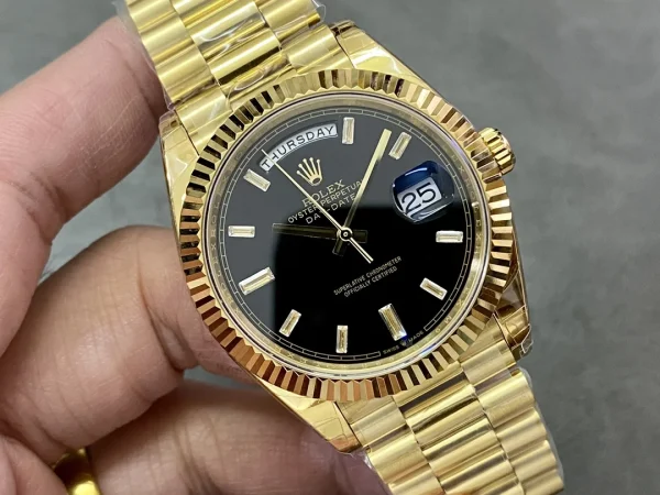 Day Date Rolex Weekly Journal 18K Yellow Gold Plated counter weight — Configuration 01 product image 2