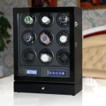 Luxury Automatic Watch Winder With Mabuchi Motor LCD Touch Screen and Remote – product image 1