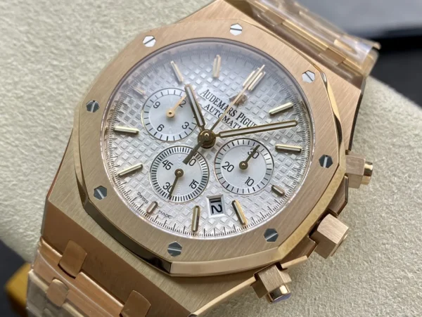 Audemars Piguet Royal Oak Chronograph Rose Gold on 904L Steel - 1:1 Sup — Configuration 02 product image 2