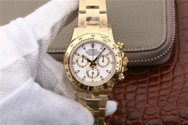 ROLEX COSMOGRAPH DAYTONA 116508 YELLOW GOLD ORIGINAL CAL.4130 product image 1