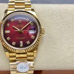 Rolex Rare Stella Oxblood Dial** 18k Yellow Gold product image 1