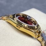 Rolex Rare Stella Oxblood Dial** 18k Yellow Gold – product image 1