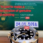 New Rolex GMT-Master II Yellow Gold – product image 4