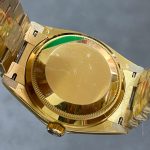Rolex Day-Date 36 President Yellow Gold Carnelian Orange Dial Diamond Bezel 128 – product image 1