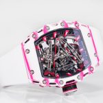 Richard Mille RM38-02 Tourbillon Bubba Watson, featuring a pink-themed hollow – product image 1