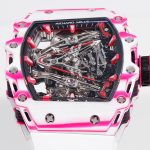 Richard Mille RM38-02 Tourbillon Bubba Watson, featuring a pink-themed hollow – product image 1
