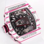 Richard Mille RM38-02 Tourbillon Bubba Watson, featuring a pink-themed hollow – product image 1